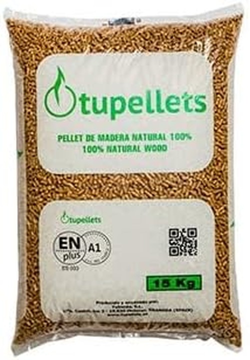 15KG PELLET DE Madera. para Usar EN Estufas O CALDERAS Especiales.