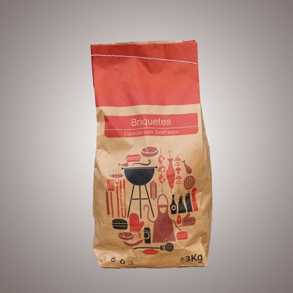Briquetas de carbón vegetal 3 Kg
