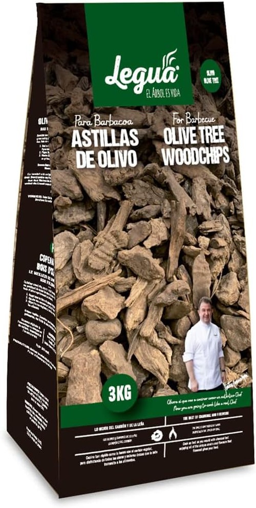 Legua ASTILLAS Olivo 3 Kg