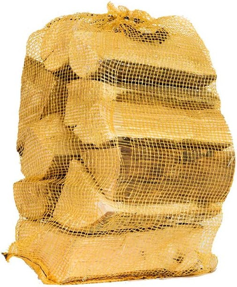 Log Barn - Troncos de madera dura de roble secado al horno, aprox. 8 kg (1 x 30 L neto). Leña seca para quemador de leña, rejilla, hoguera