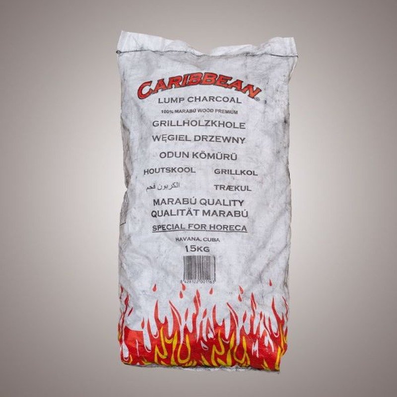 Carbón vegetal Marabú 15 kg