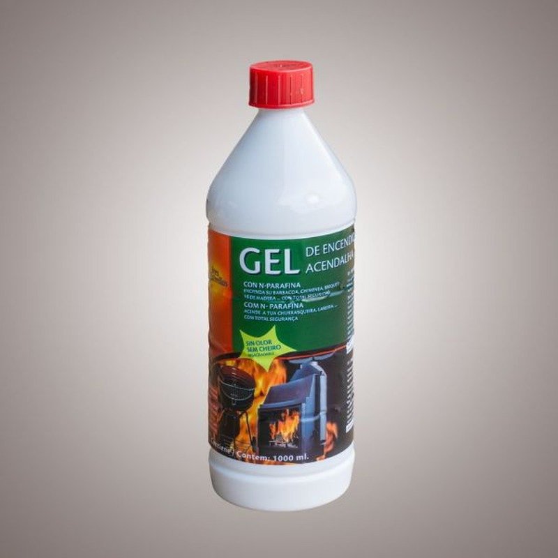 Gel de encendido para barbacoa y chimenea (1 litro)