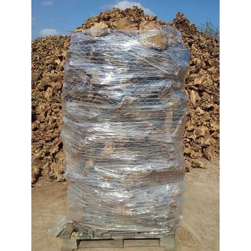 Leña para chimeneas de olivo paletizada
