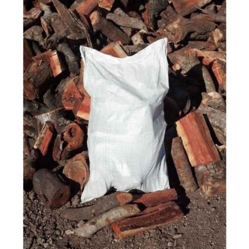 Leña de Algarrobo rojo en saco de 20 kg