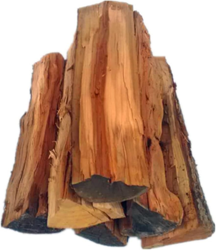Troncos de madera dura seca al horno, perfectos para cocinar carne, fuegos de campamento, estufas, chimeneas abiertas, 20 cm-55 Ib