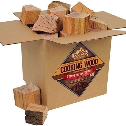 Smoak leña de cocina madera trozos - USDA Certificado secada al horno.