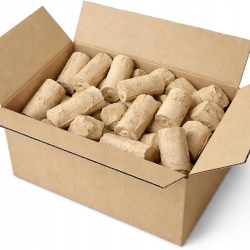 Briquetas de haya para chimenea, 25 kg. 100% madera de haya sin aditivos, alta densidad, combustión prolongada, pocas cenizas. Para chimeneas, estufas y calderas. Briquetas de serrín