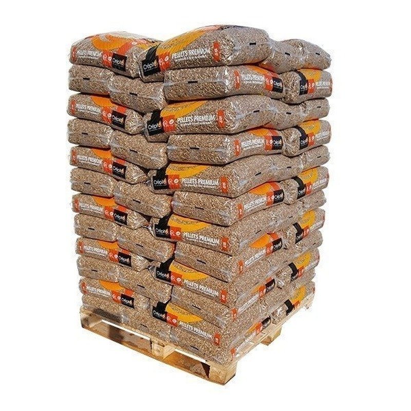 CRÉPITO® — 1/2 palet de pellets (36 sacos de 15 kg)