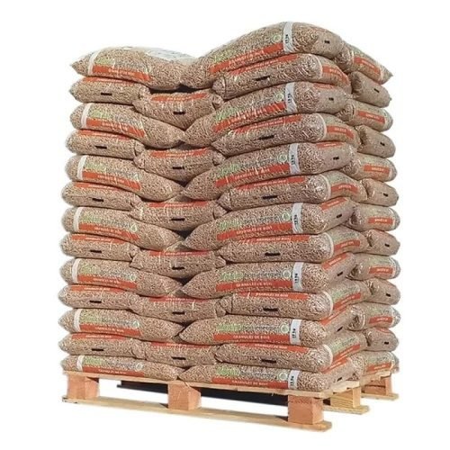 Pellets Moulin Bois Énergie — palet con 65 sacos de 15 kg