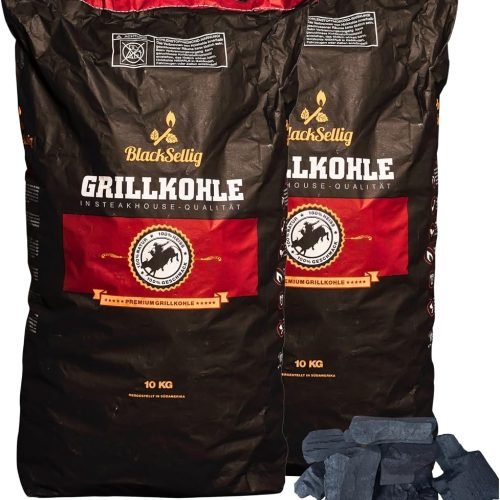 20 Kg Carne House Carbón de Black sellig Puro queb racho Blanco Madera Barbacoa Carbón de Calidad de Restaurante Reach de carbón Vegetal registrada.