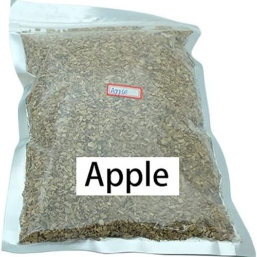 125 g/Bolsa de astillas de Madera para Fumar Barbacoa, Alimentos ahumados, Manzana, Nogal, Roble, Cereza, Accesorios de Herramientas para Parrilla de Barbacoa 100% Natural ​ (Madera de Manzano)