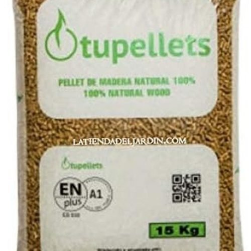 Suinga - 15 Kg Pellet de Madera NATURAL100% para calefaccion. Uso Práctico, Conveniente y Eficiente.